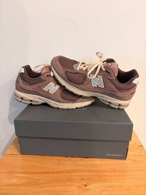 New Balance 2002r suede shoes